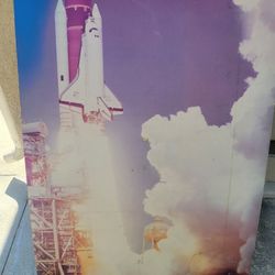 Discovery Space Shuttle Launch Photo