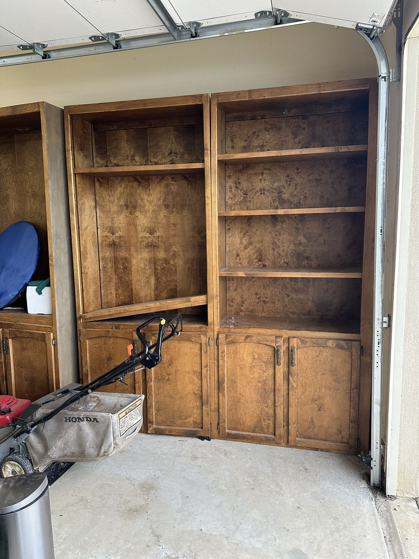 Tall Shelves With Cabinet