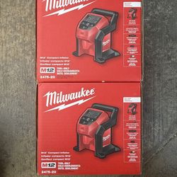 Inflator Milwaukee M12 (each)