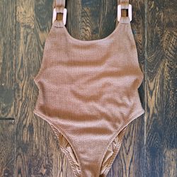 Aerie Small S One Piece Cheekiest Swimsuit Real Good UPF 50
