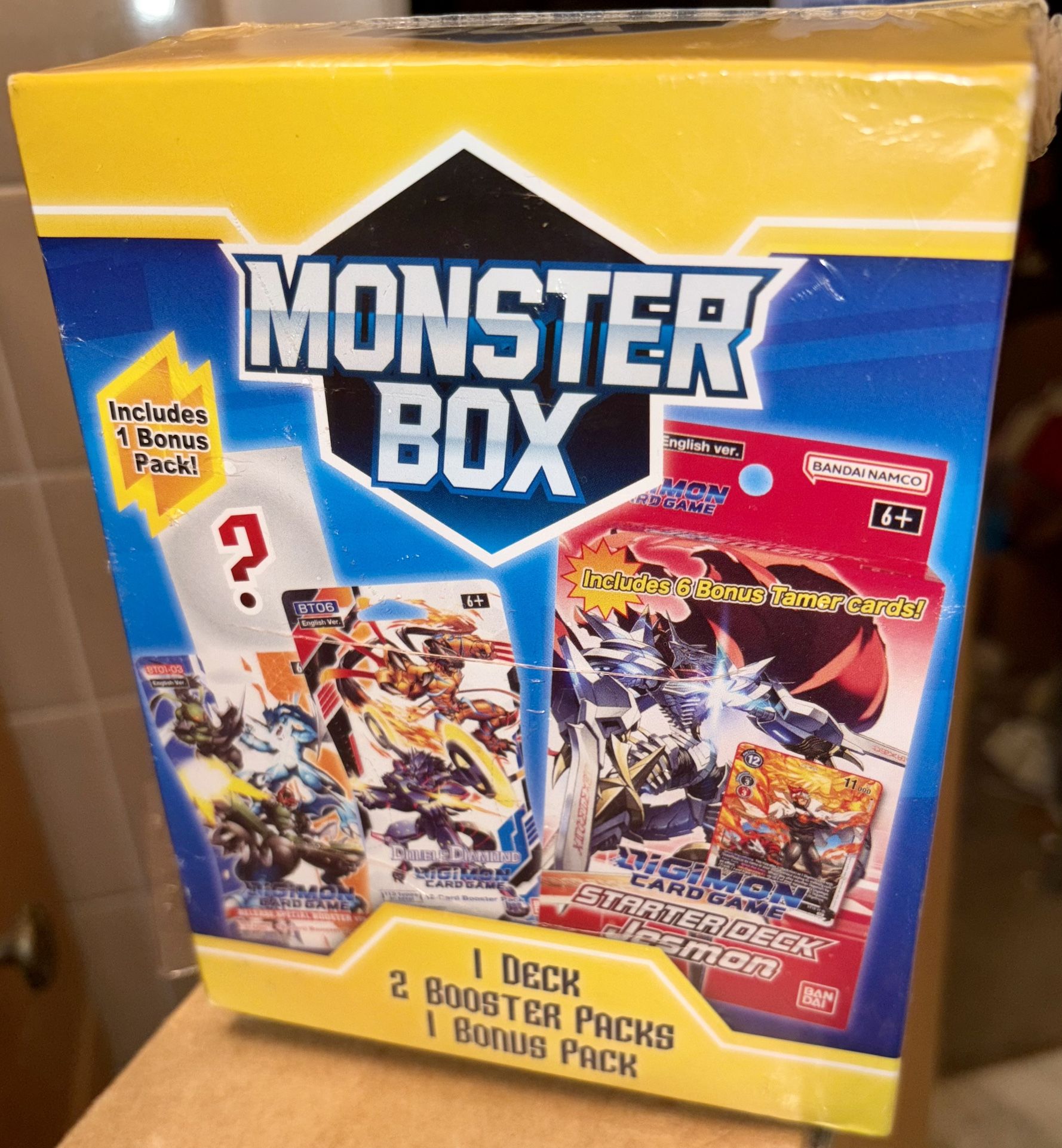 Digimon Card Game Monster Box Starter Deck & 2 Booster Packs 1 Bonus Pack 