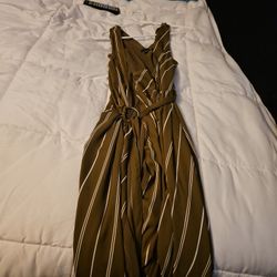 Olive Green Dress