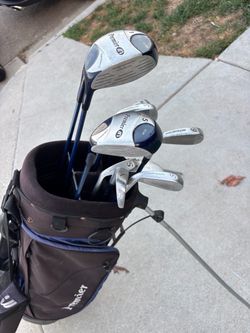 Adult Golf set right handed with bag and child’s golf set right handed and left-handed