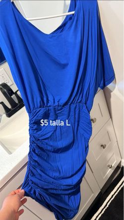 Blue dress