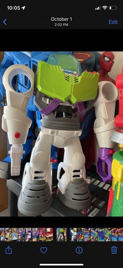 Buzz Light year Imaginext And Batman And Animal LOOK AT ALL PHOTOS