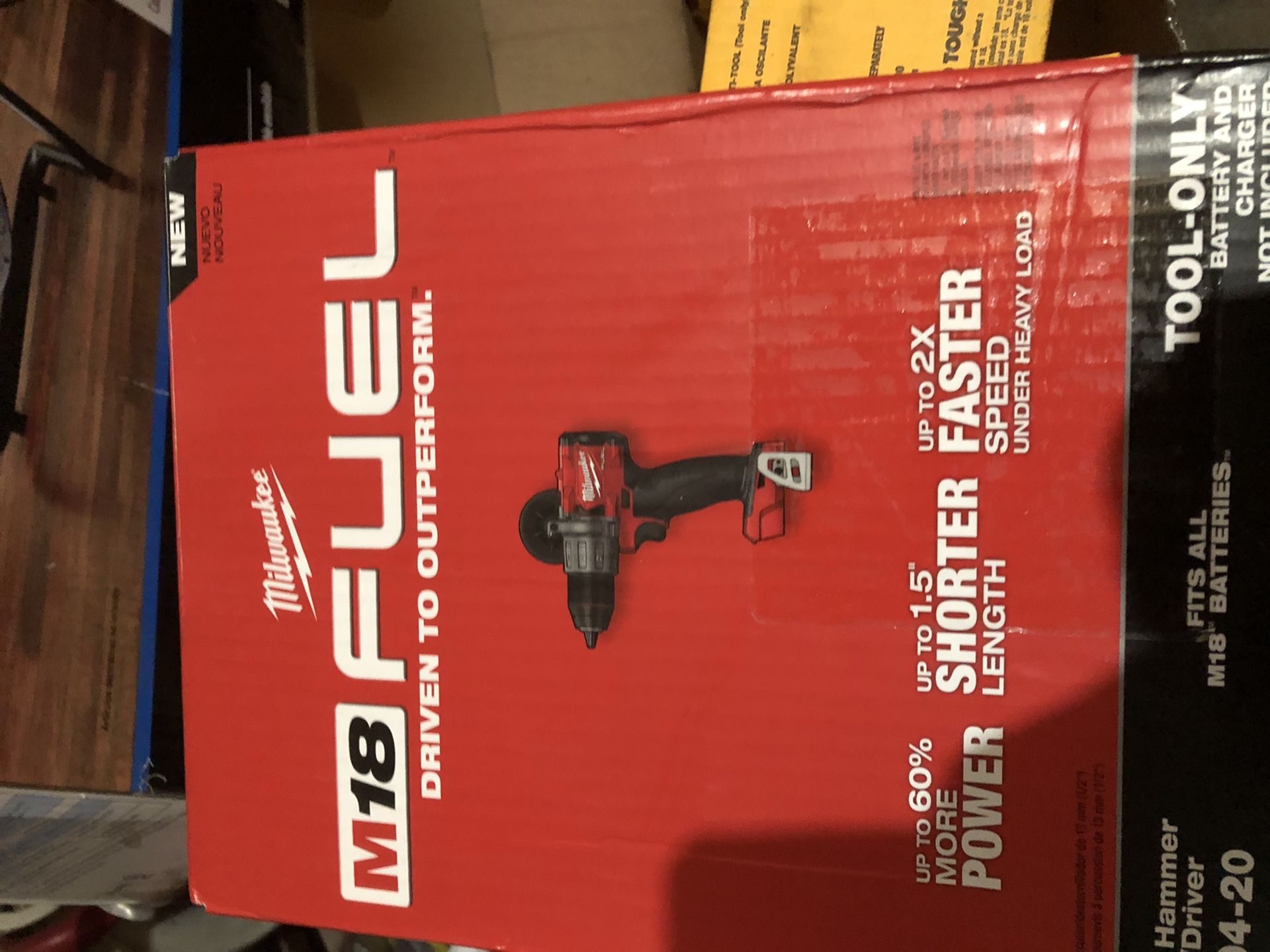 Milwaukee fuel hammer drill asking $90