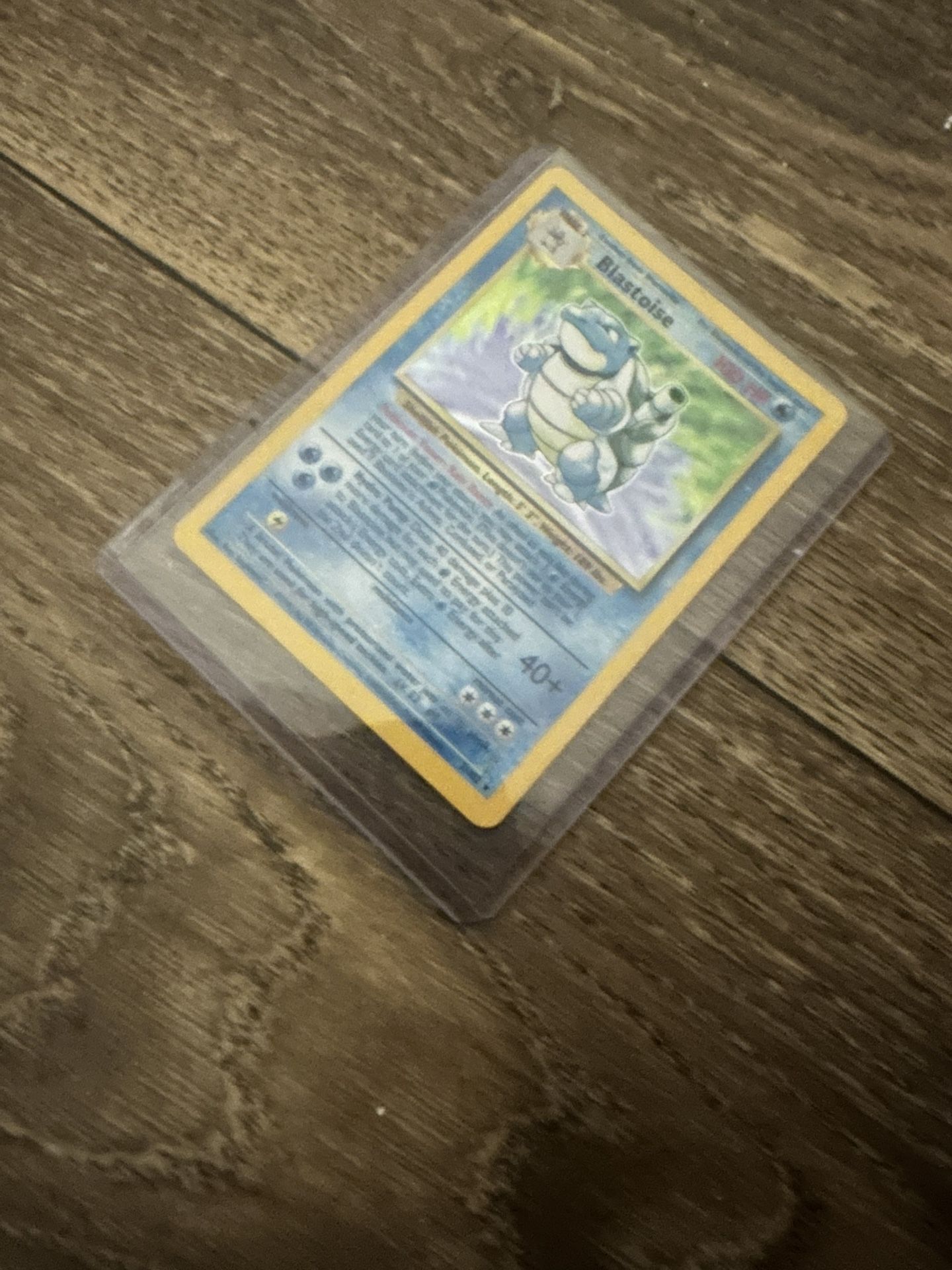 Blastoise 2/102 WOTC base set Holo