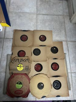 Vintage Vinyl Record Collection 