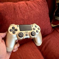 Bronze Gold Authentic PS4 Controller 