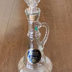 Vintage Ph. BOILIEUX DELUXE DECANTER (empty) w/STOPPER from California 750ml