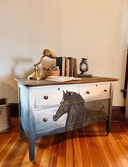 Farmhouse Rustic Entryway Chest Of Drawers
