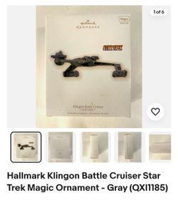 Star Trek Kingon Battle Cruiser Collectable 