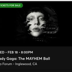 Lady Gaga: The Mayhem Ball