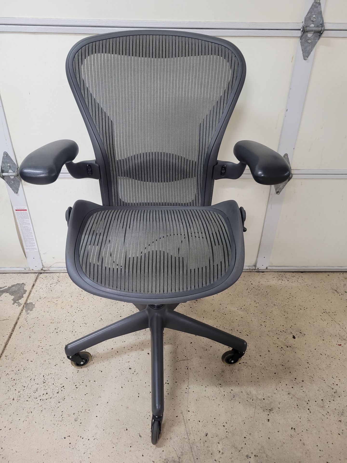 Herman Miller Aeron Size B Computer Desk Ergonomic Task Office Chair, Lumbar Pad