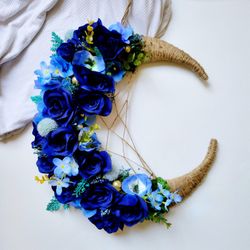 Crescent Moon Wreath Door / Door Hangers 