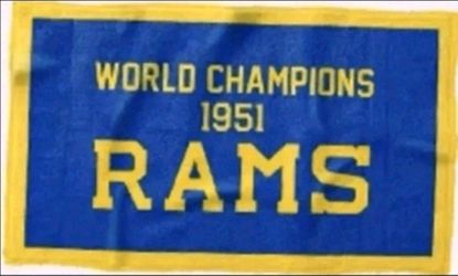 Rams 1951 World Championship Towel