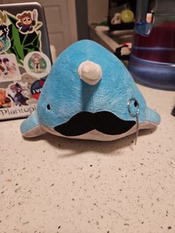 Narwhal Mustache With Monocle