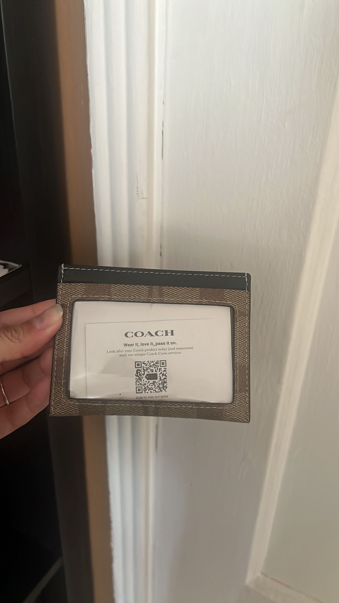 Coach Card Holder