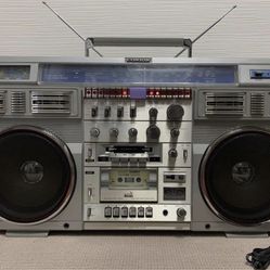 Old School 1984 Conion C100F Ghettoblaster Works Perfect
