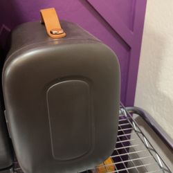 Luxury Skincare & Beauty Mini Fridge - Matte Brown