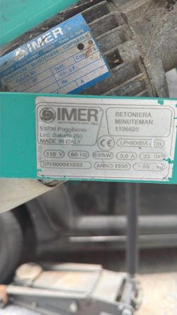 IMER cement mixer
