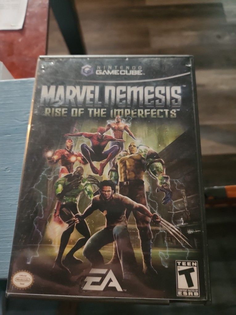 Nintendo Game Cube Marvel Nemesis