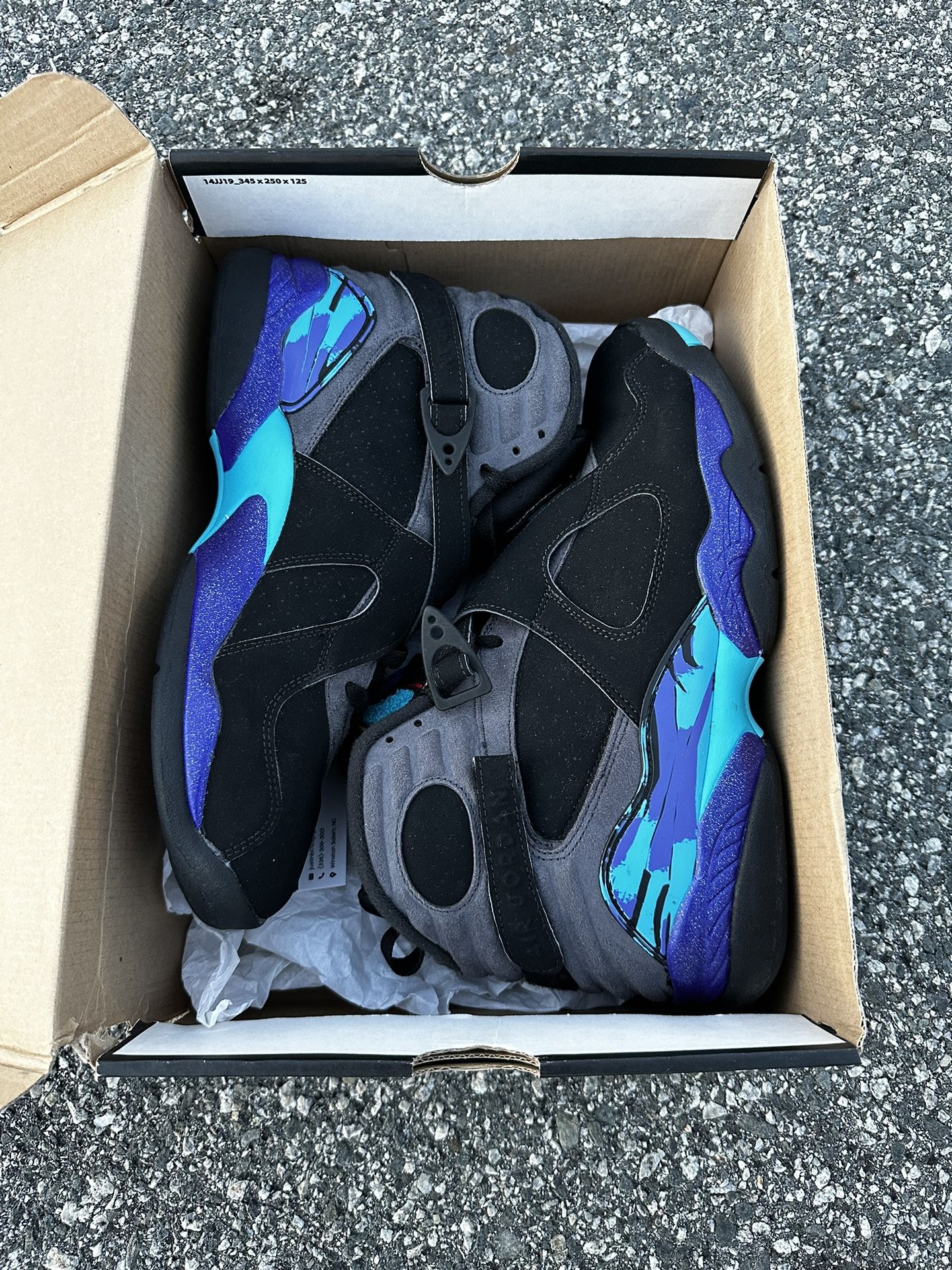 Aqua Jordan 8