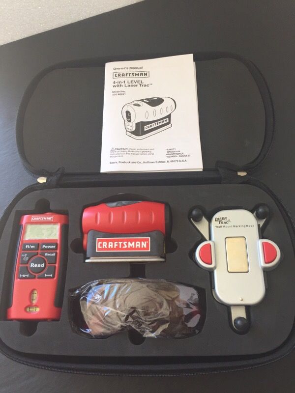 4 in 1 Level with Laser Trac