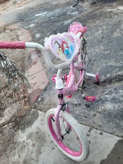 Princess pink bike/ bicicleta de princesas