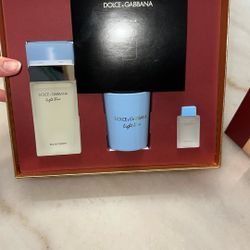 Dolce And Gabbana Light Blue Set Perfume 