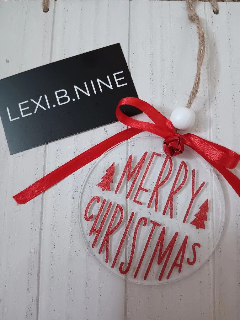 Merry Christmas Ornaments For Sale