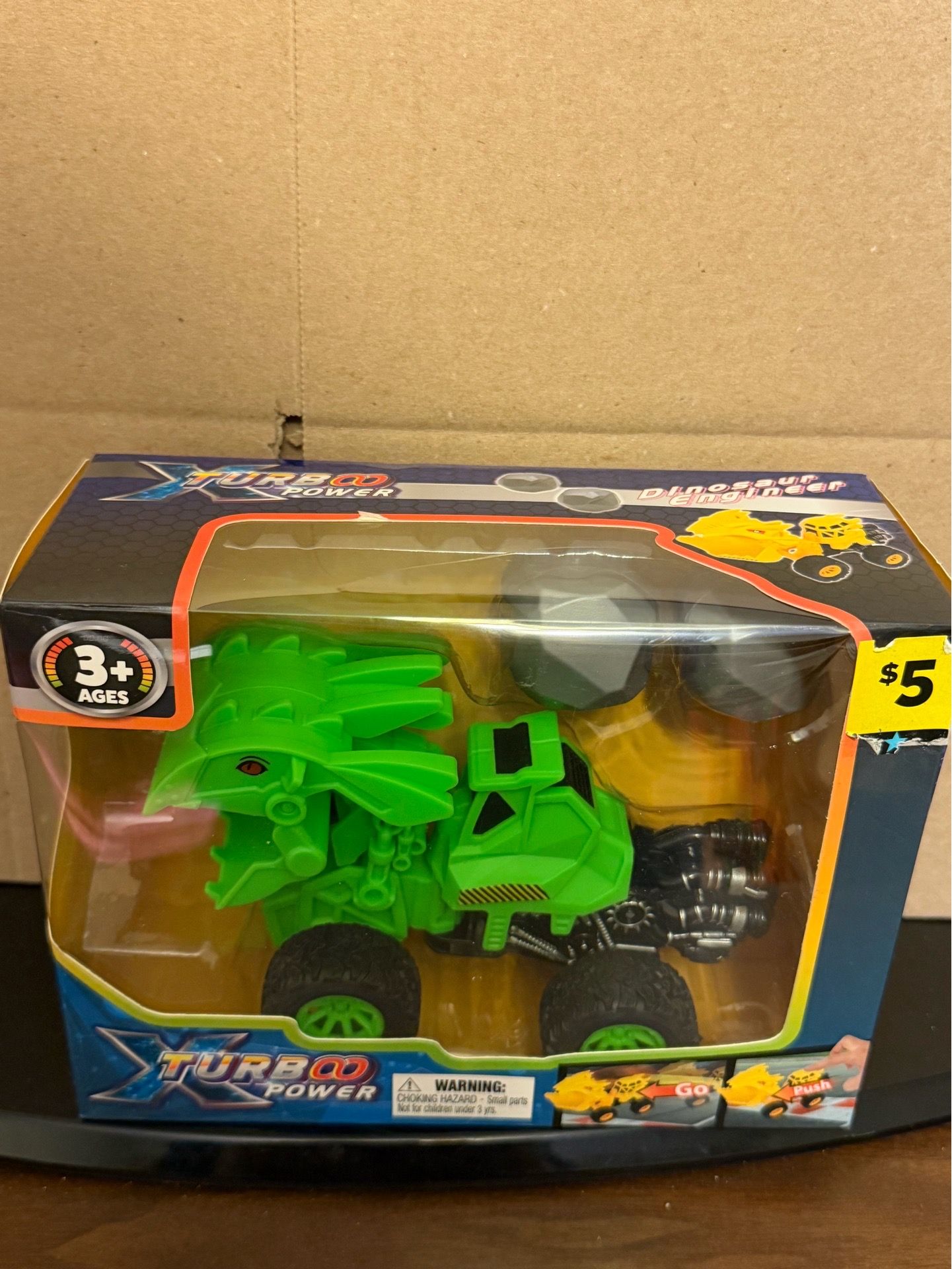 Race car Dino turbo x