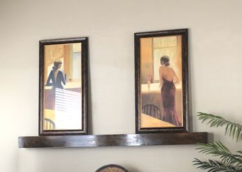 TWO Framed Pictures