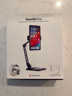 Twelve South HoverBar Duo – Adjustable iPad Desktop Stand & Shelf Clamp (NEW)