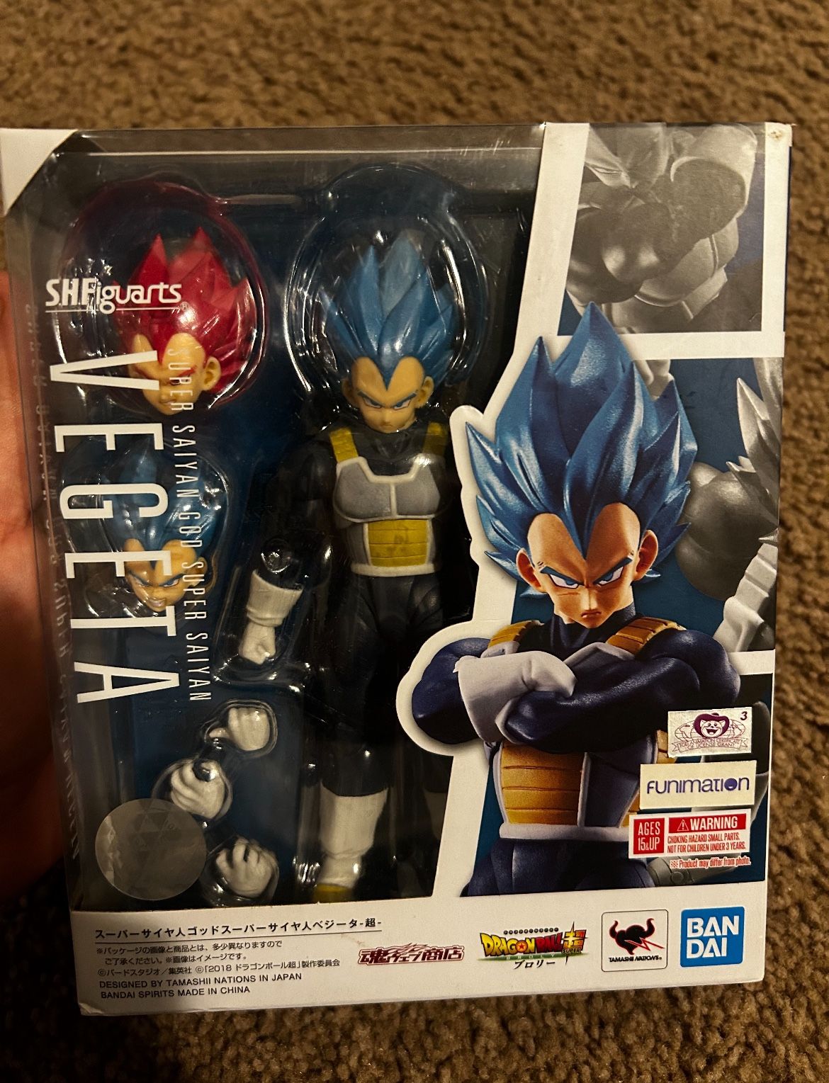 Ssj Blue/God Vegeta BROLY Version 15th Anniversary
