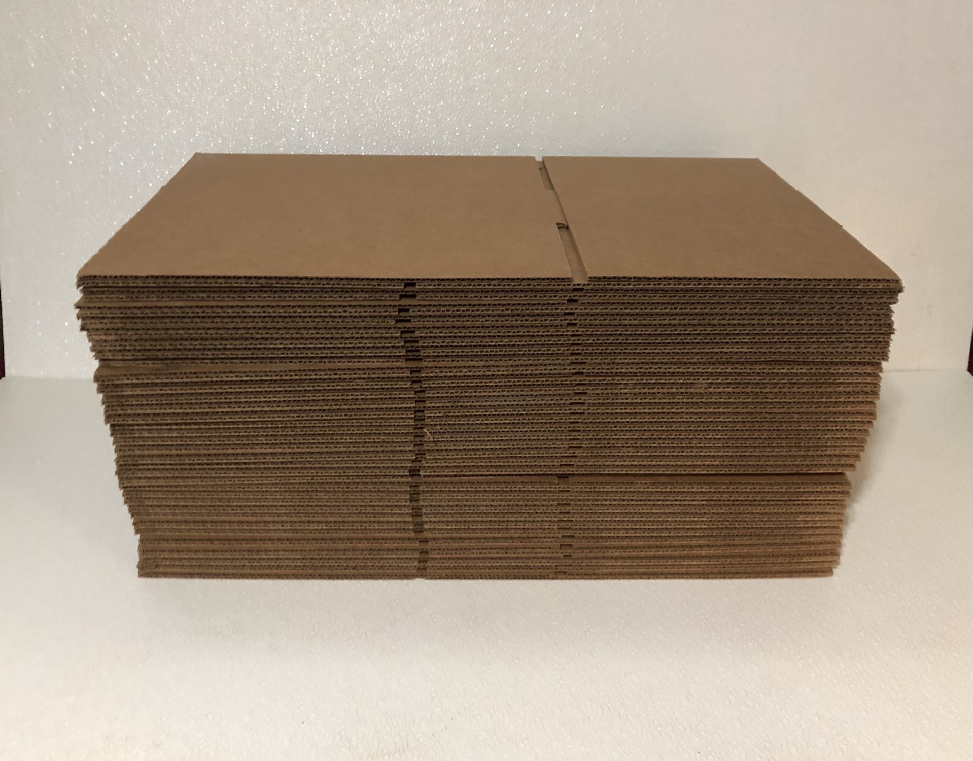 15” x 10” x 4” Corrugated Boxes - New / 28 Count