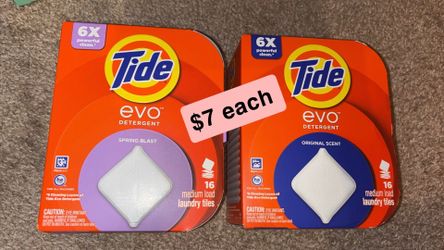 Tide evo detergent tiles