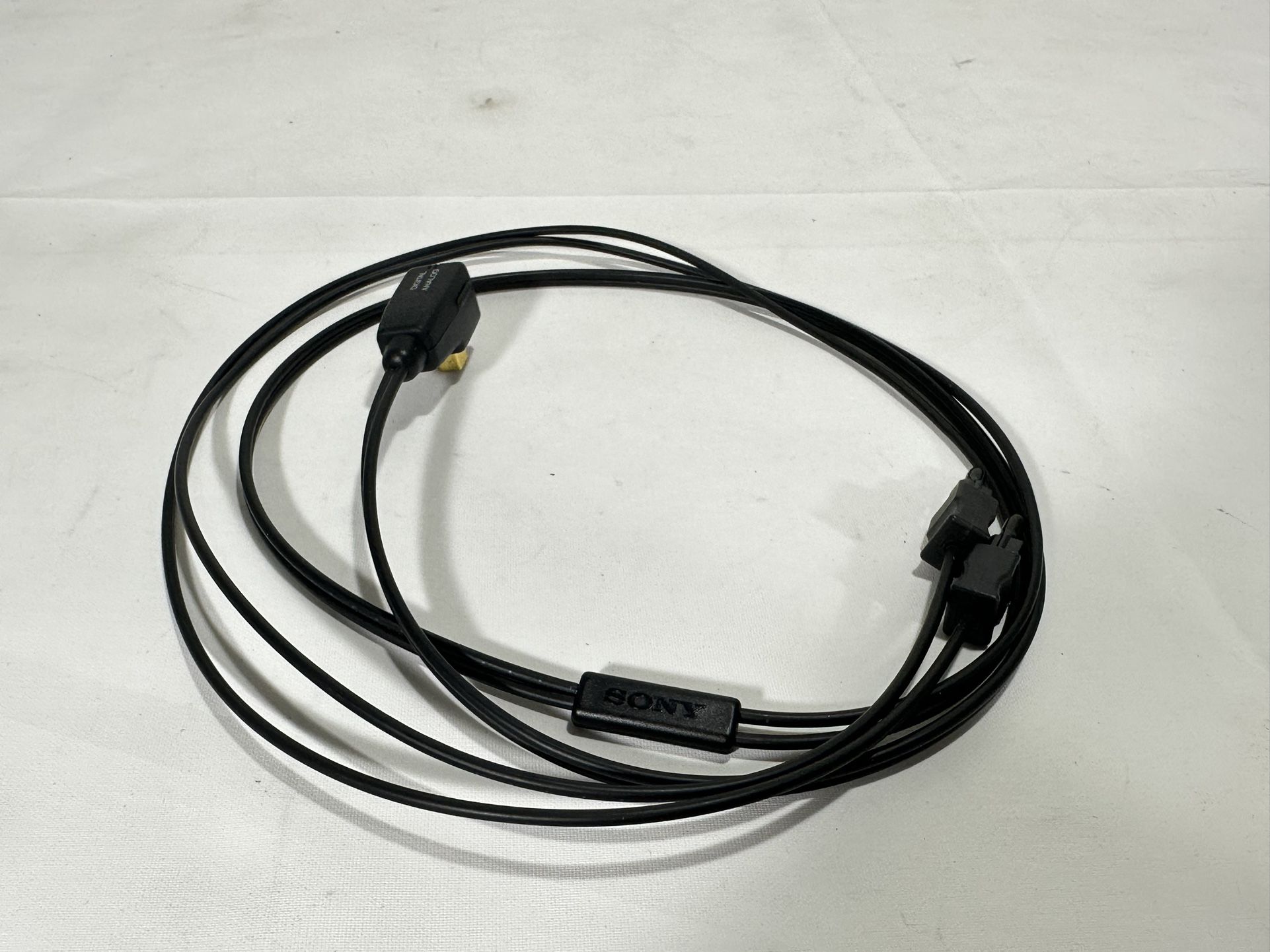 SONY デジタル接続ケーブル POC-DA12 DAT Yahoo!オークション - SONY DAT POC-DA12 光デジタル ケーブル
