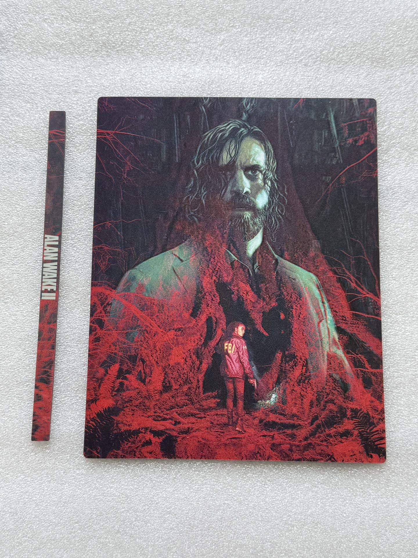 Alan Wake II Magnetic 3D Lenticular Card Size 6inX5in (PS3/PS4/PS5/Xbox) New