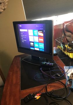 19 inch hdmi tv Roku 3 , Bluethooth adapter also have only receiver for sale