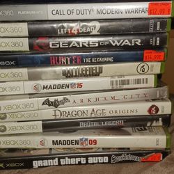 Xbox and Xbox 360 Games