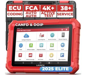 Scanner X431 PRO Star Bidirectional Scan Tool, 2026 8 Inch Car Scanner with ECU Coding