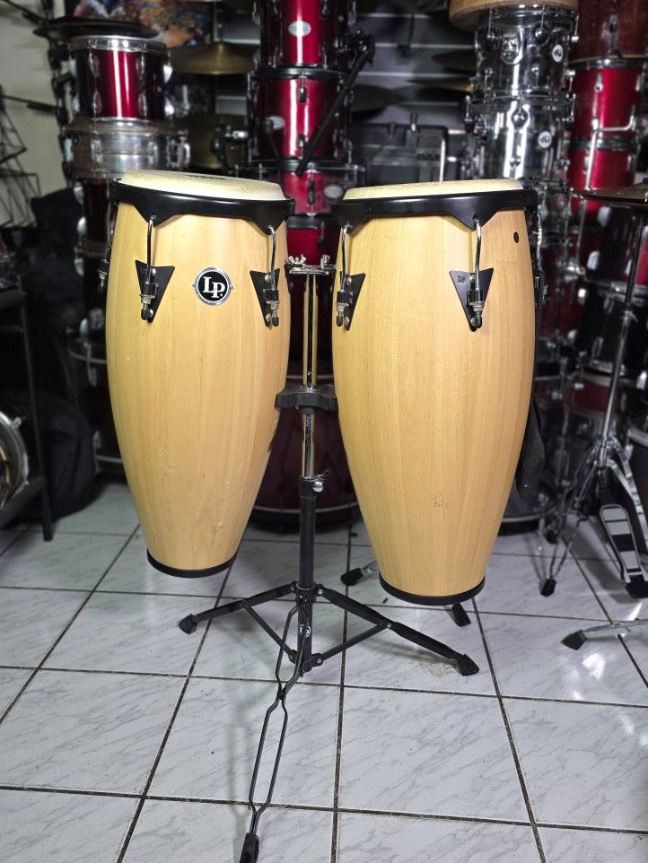 Lp Congas Drums !! With Stand !! $380 Or Best Offer !