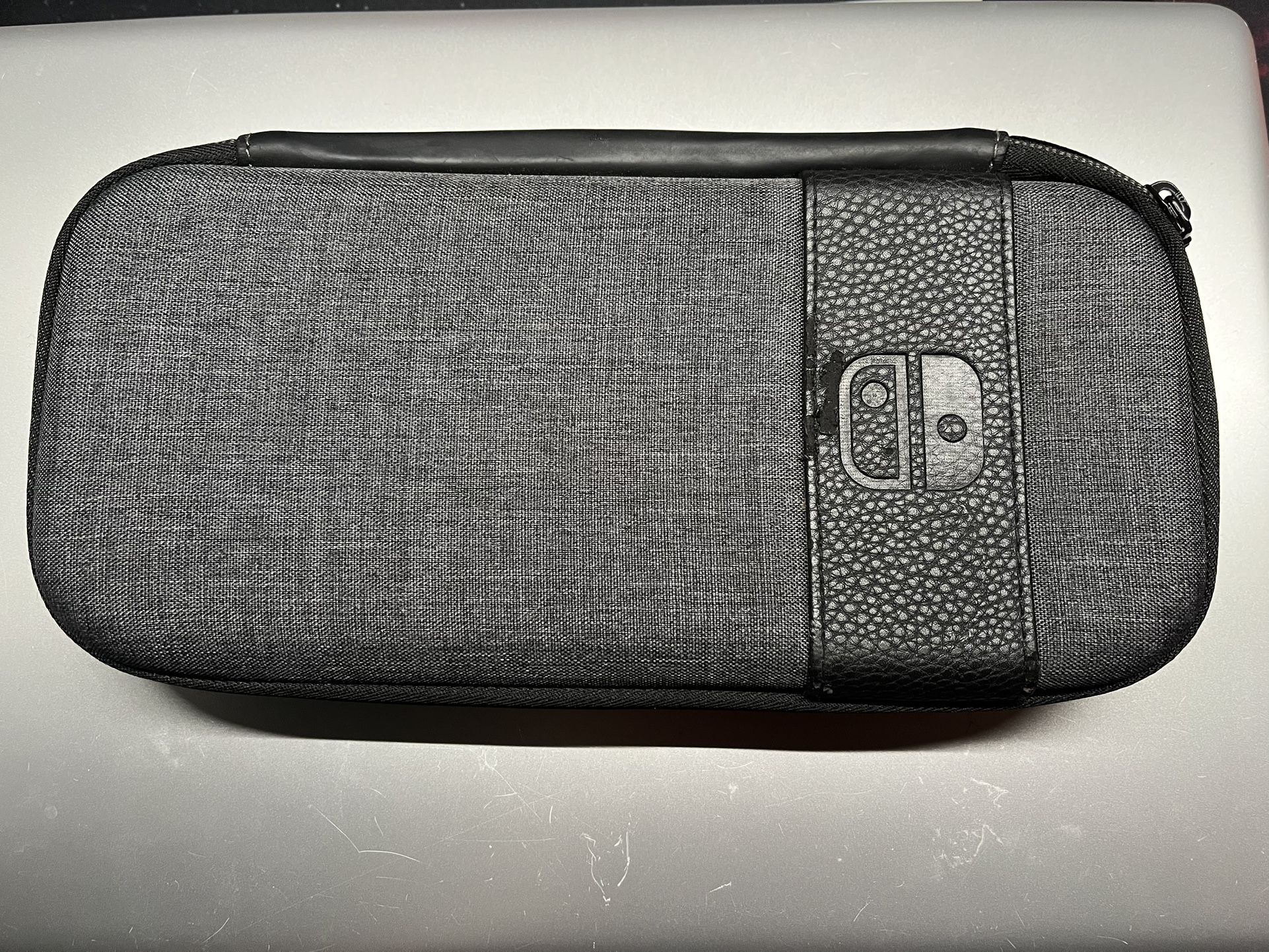Black And Grey Nintendo Switch Case $10