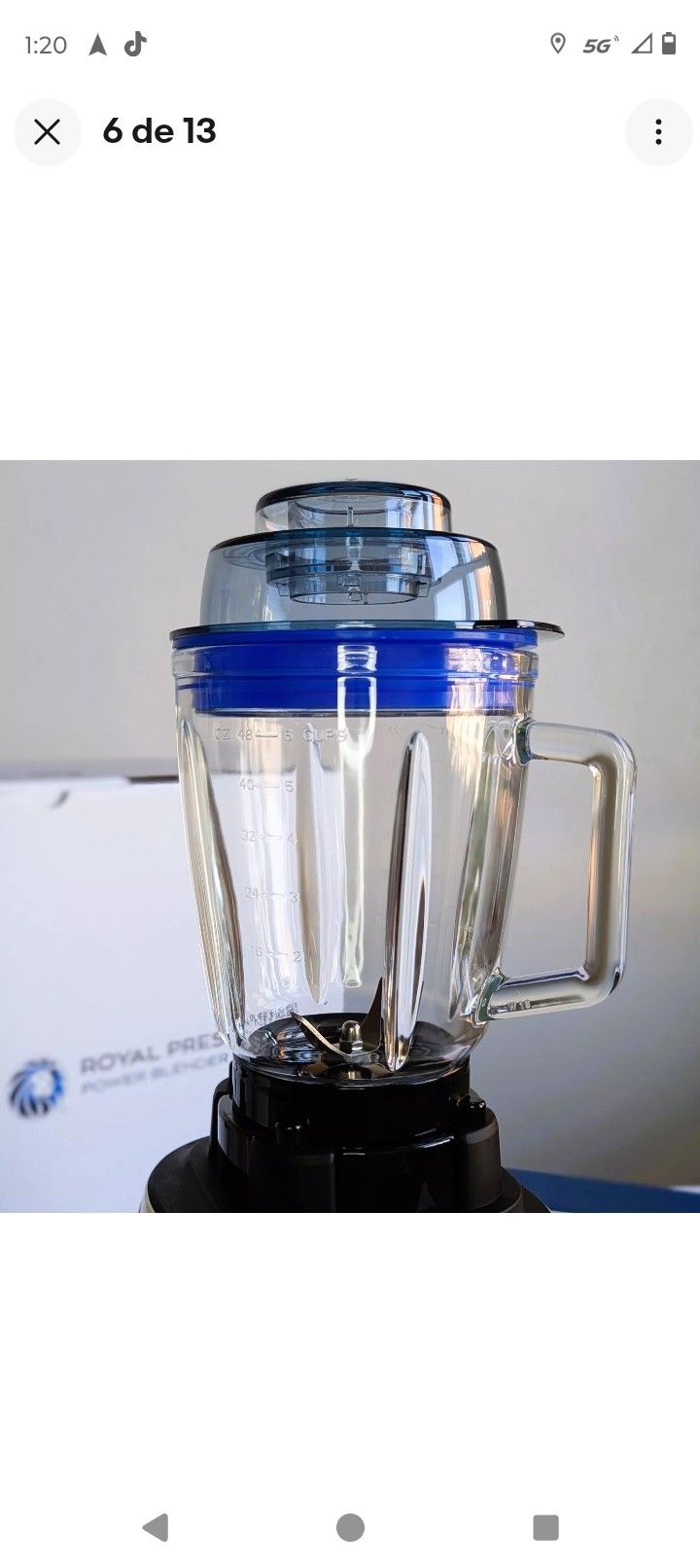 Licuadora Power Max Royal