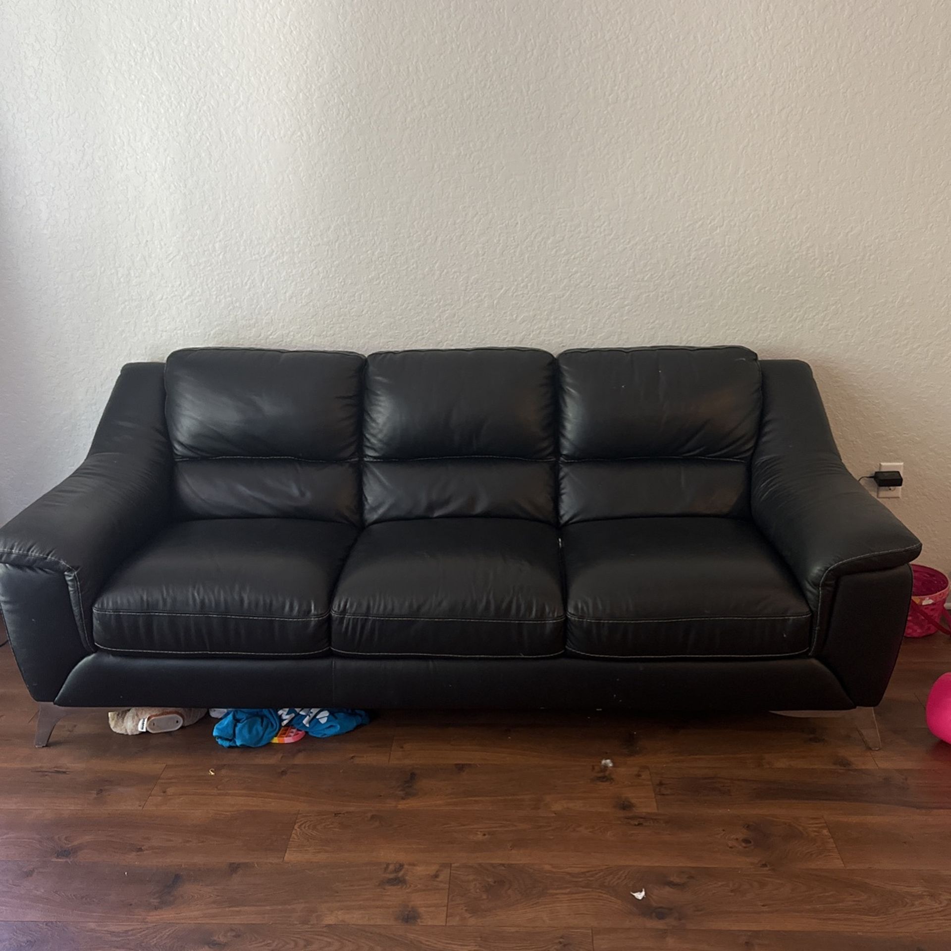 Used Black Faux Leather Couches for Sale in Orlando, FL OfferUp