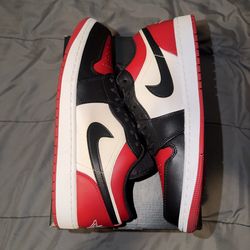 Jordan 1 bred toe