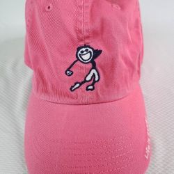 Life Is Good GOLF Cap Womens Adjustable Pink Hat