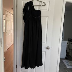 David's bridal hotsell black cocktail dress
