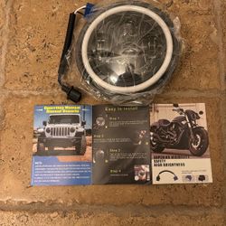 2 Brand New Headlights 7 Inch 